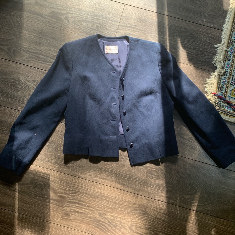Vintage Pendleton Cropped Jacket